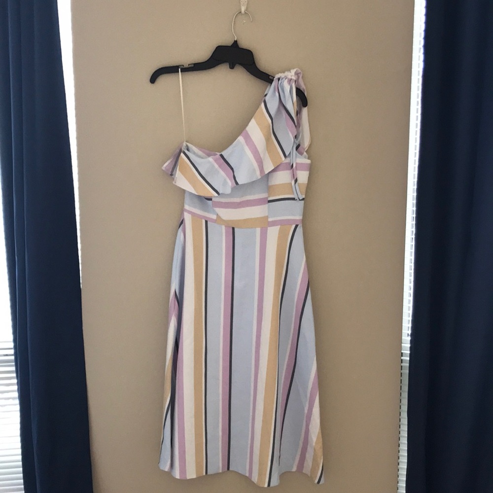 One-shoulder ASOS dress